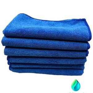 فوط قماش ميكروفايبر  40*40 سم الرابطة شد 12 جميع الألوان متنوع