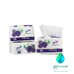 مناديل غنى 800 منديل ناعم الكرتون شد 4