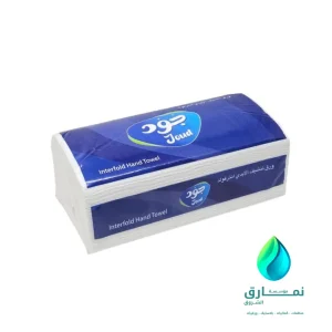 جود ورق تنشيف انترفولد 150 منديل مزدوج شد 24